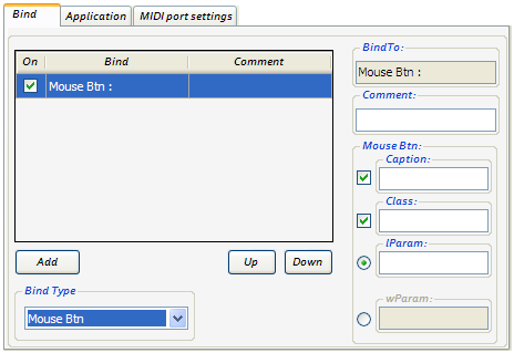 Mouse Button Bind type